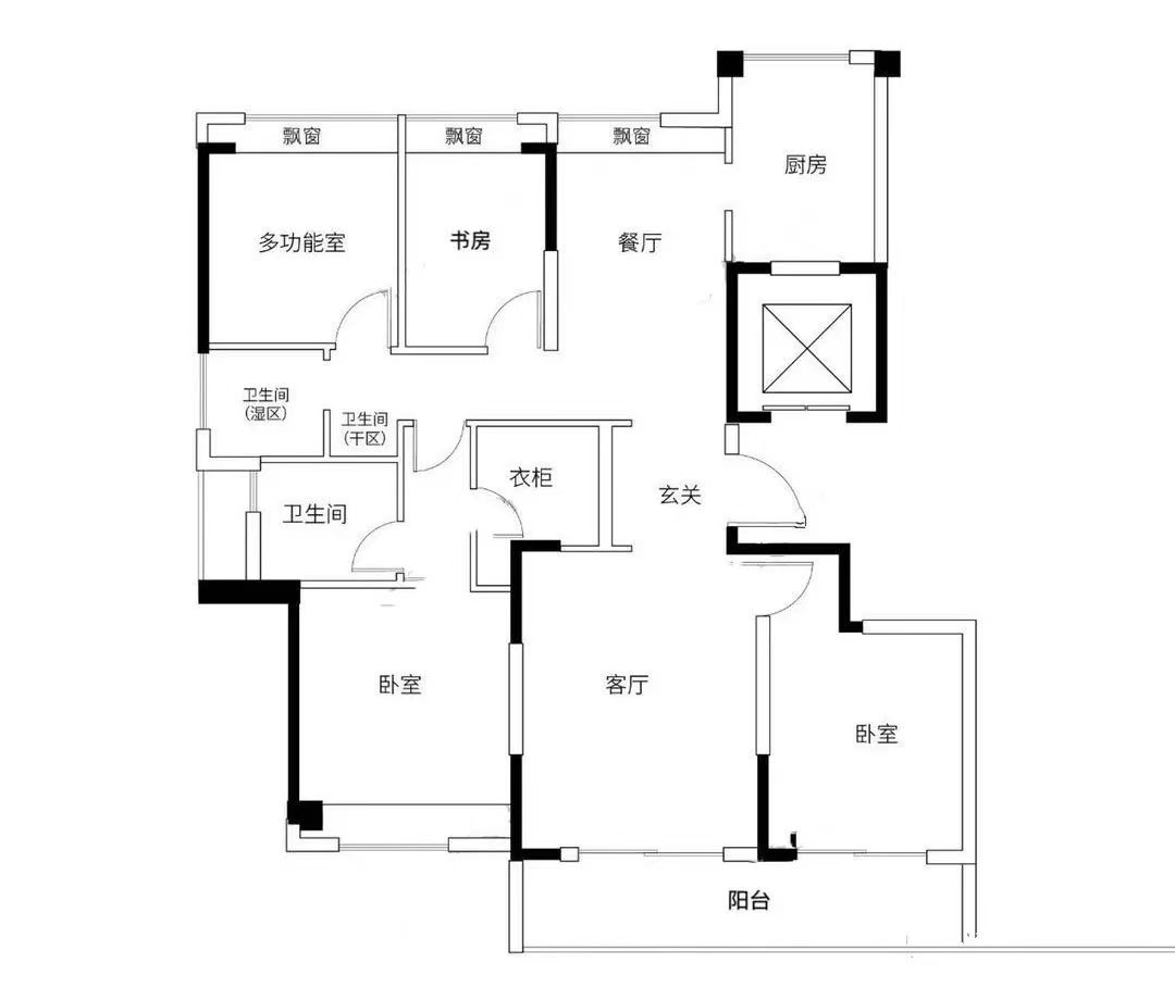 碧桂园锦岸  4室2厅2卫   75.00万
