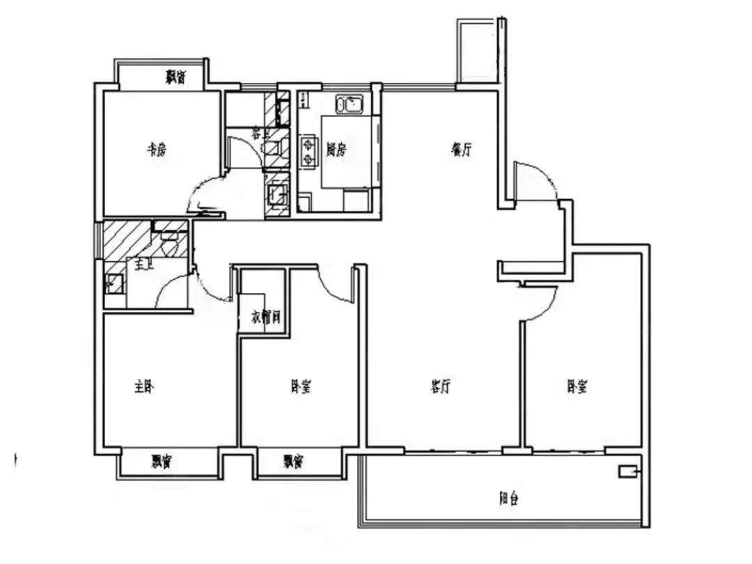 马良社区  3室2厅2卫    36.8万