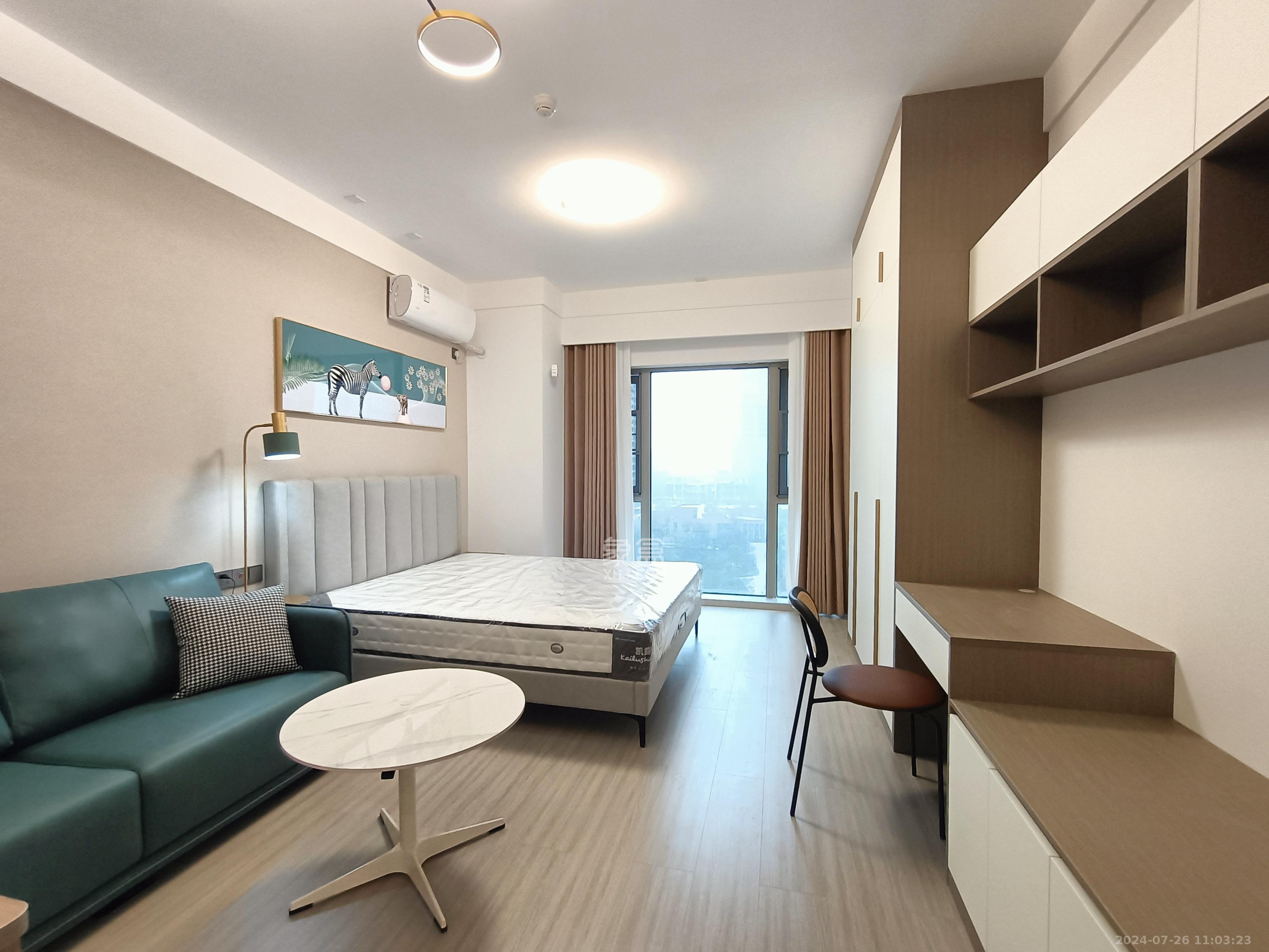 梅溪华府(新城金茂梦想华府) 1室1厅1卫 1880.0元/月