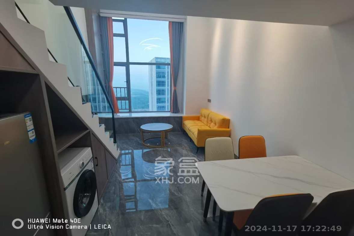 信诚湘江揽月（至善美景大厦）  1室1厅1卫   1500.00元/月室内图