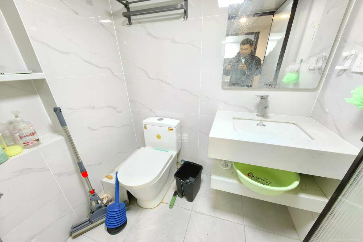 中国铁建湘语梅溪  2室1厅1卫   2400.00元/月室内图