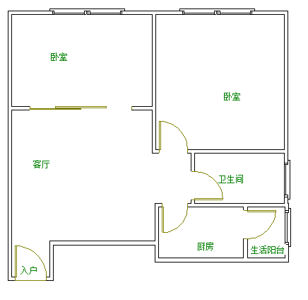 二十一世纪花园五期  2室1厅1卫   108.00万