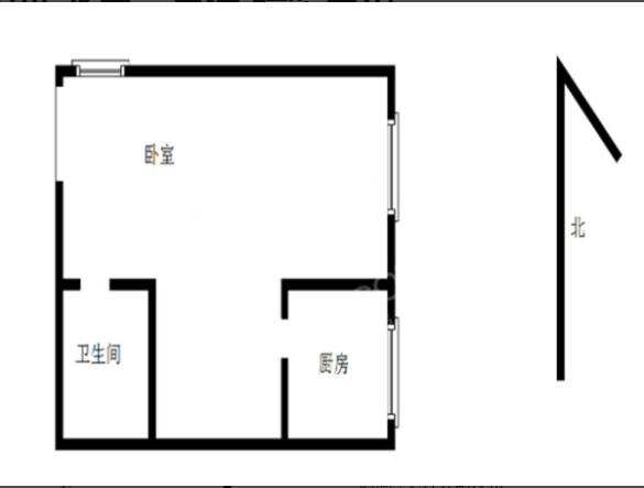 仁美大源映象 1室1厅1卫 1800.0元/月 仁美大源映象 1室1厅1卫 1800.0元/月户型图