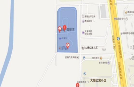 鑫天御景湾：红星商圈和武广商圈交汇环绕的高级住宅区