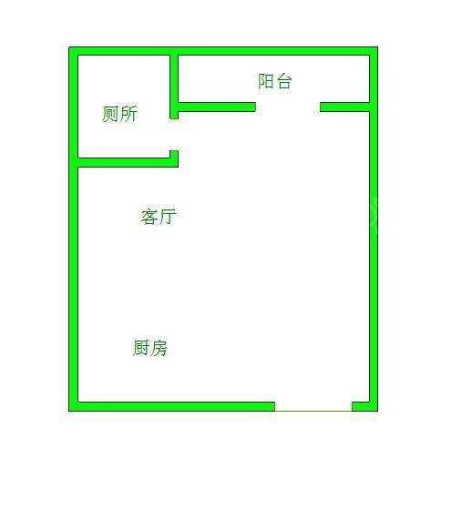 都城雅颂居二期  1室1厅1卫    2500.0元/月室内图1