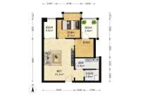 左右小区  2室2厅1卫   1900.00元/月