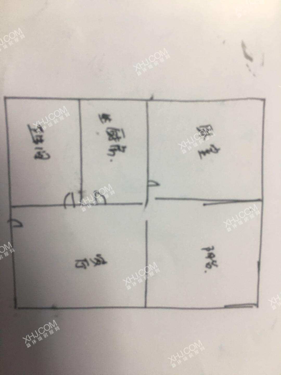 天府鹤林-西区(一期) 1室1厅1卫 1400.0元/月 天府鹤林-西区(一期) 1室1厅1卫 1400.0元/月户型图