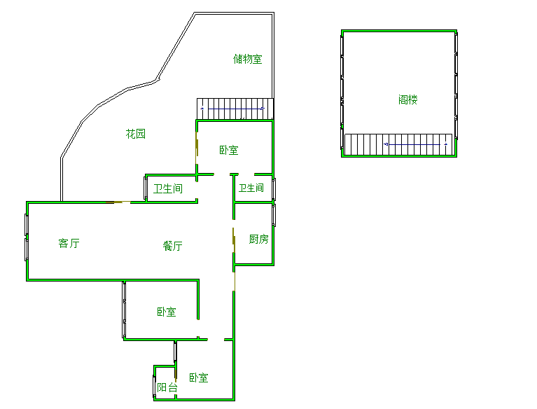 天鹅湖花园  3室2厅2卫   350.00万室内图1