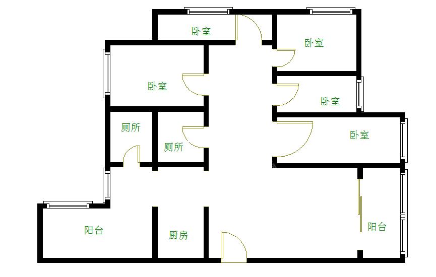 锦城南府户型图图片