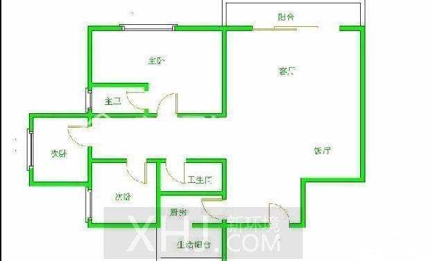 西锦渡  3室2厅2卫   4500.00元/月室内图1