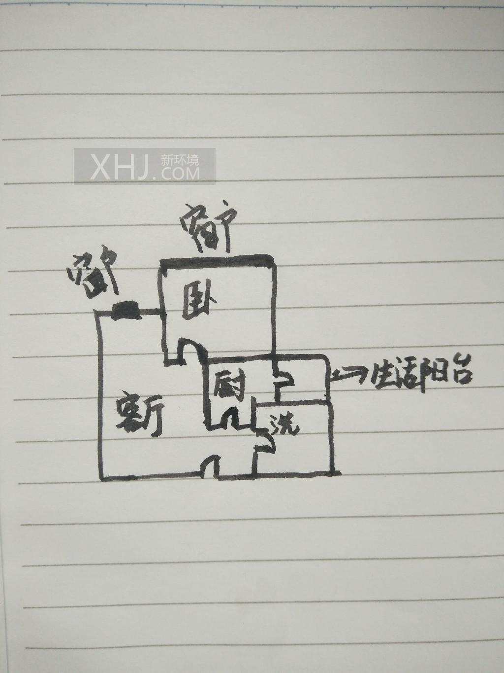 IMC国际广场  1室1厅1卫    2600.0元/月室内图1