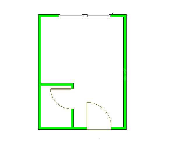誉峰遇见  1室0厅1卫    3000.0元/月室内图1