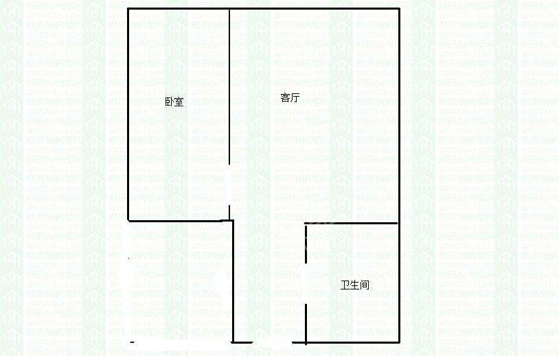 一品CG  1室1厅1卫    2200.0元/月 一品CG  1室1厅1卫    2200.0元/月室内图1