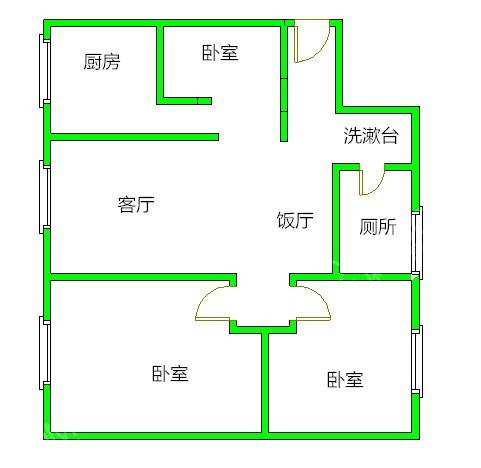 清江之春  3室2厅1卫   2000.00元/月室内图1