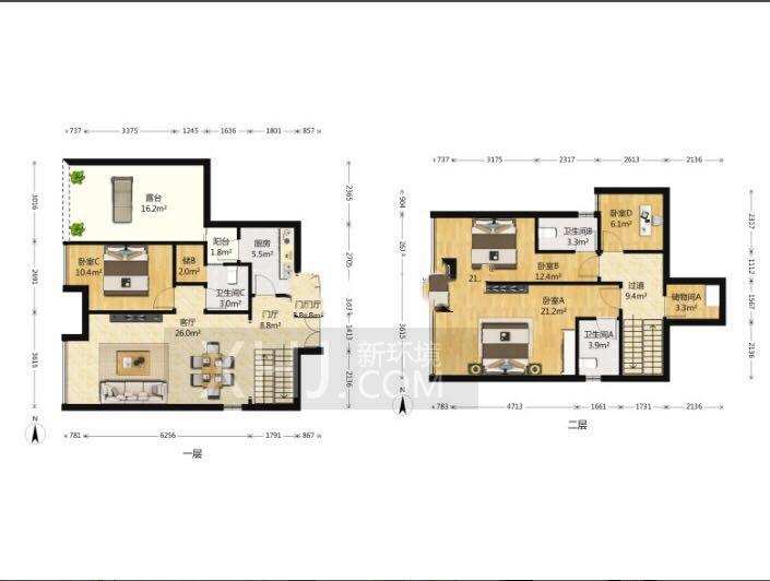 保利百合花园  4室1厅1卫    300.0万室内图1