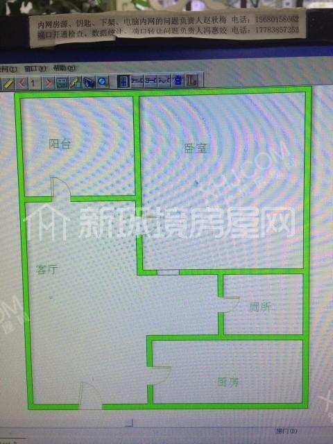 南湖春天  1室1厅1卫    1300.0元/月室内图1