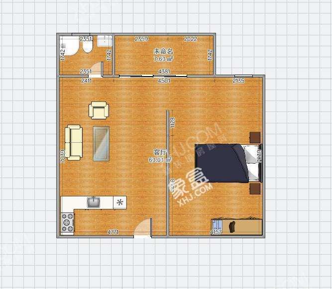 都城雅颂居二期  1室1厅1卫    3000.0元/月 都城雅颂居二期  1室1厅1卫    3000.0元/月室内图1