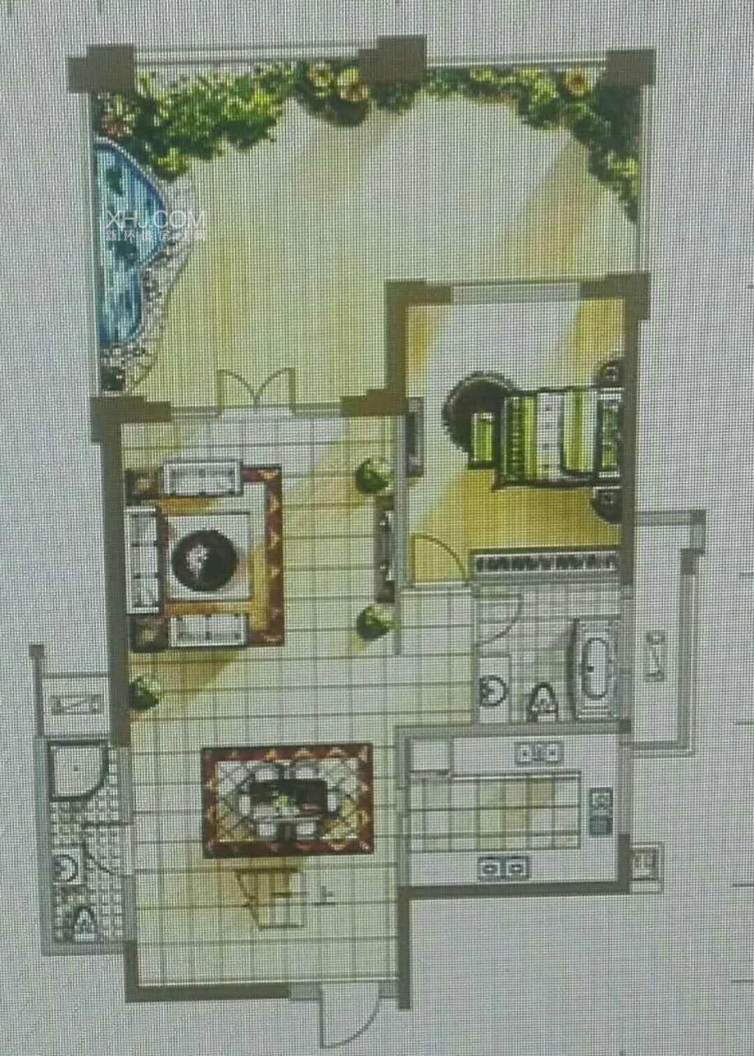 南湖国际1期  2室2厅1卫    5000.0元/月 南湖国际1期  2室2厅1卫    5000.0元/月室内图1
