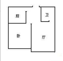 南湖春天 1室1厅1卫 1400.0元/月 南湖春天 1室1厅1卫 1400.0元/月户型图
