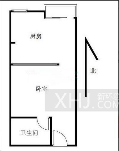 丽景华庭二期  1室1厅1卫   76.00万