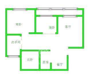 二江花园  2室1厅1卫   1700.00元/月室内图1