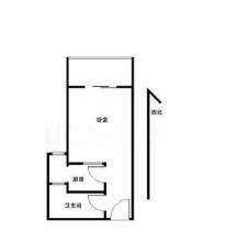 天鹅湖花园 1室1厅1卫 2300.00元/月 天鹅湖花园 1室1厅1卫 2300.00元/月室内图