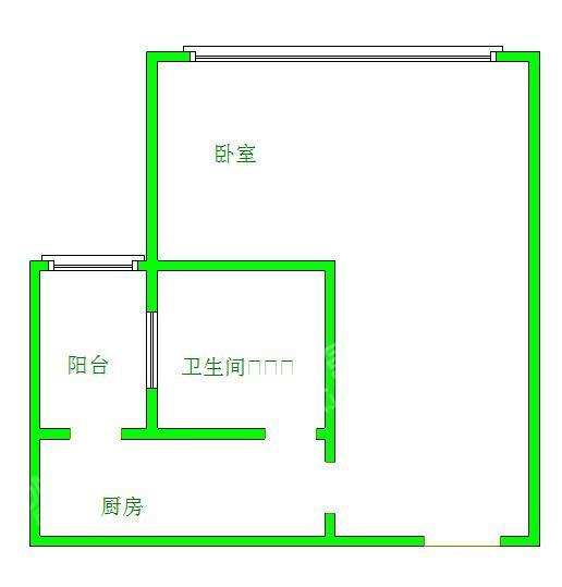 icon尚郡  1室1厅1卫   1800.00元/月室内图1