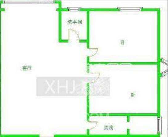 天府鹤林-东区（二期）  2室2厅1卫   1700.00元/月室内图1