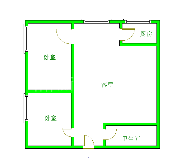 大地新光华  2室1厅1卫    2600.0元/月 大地新光华  2室1厅1卫    2600.0元/月室内图1