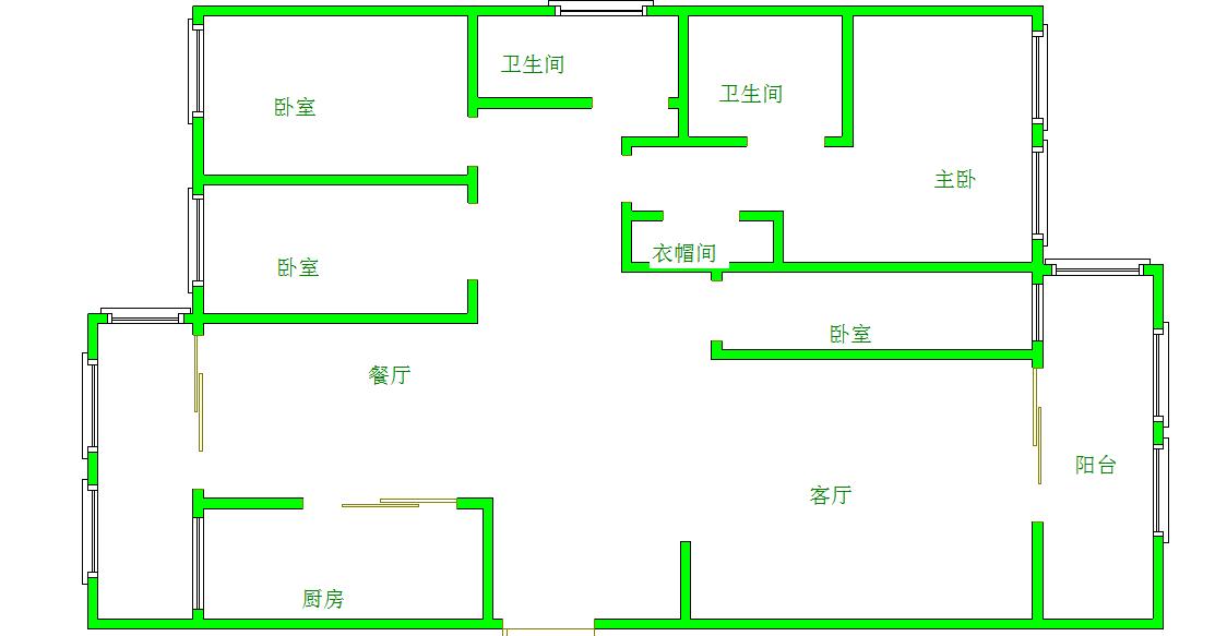 中铁西城  4室2厅2卫   469.00万